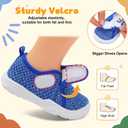 FEETCITY Baby Shoes Boys Girls First Walking Shoes Infant Sneakers Lightweight Slip On Shoe