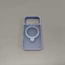 Magnetic for iPhone 17 Pro Case with Ring Stand, [10 FT Drop Protection] [Velvety Touch] Slim Translucent Matte Back Shockproof Phone Case for iPhone 17 Pro 6.3'', Sierra Blue