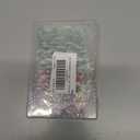 SOFPLATE 1 Box 200Pcs Glass Flower Bead Tulip Crystal Beads Bulk Colorful Transparent Spring Loose Lily Flowers Glass Bead for Jewelry Making Beads Supplies DIY Bracelets Necklace Earrings Crafts