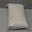 JOJUSIS Pack of 2 Faux Fur Plush Decorative Throw Pillow Covers Couch Cushion Case Soft Pillowcases (Beige, 12 x 20-Inch)