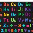 WATINC Alphabets Letters Numbers Felt Board Set - 151Pcs ABC Learning Kit with Upper Lower Case Letters and Math Symbols, Preschool Educational Toy Wall Hanging for Classroom Homeschool 41 x 30 Inch