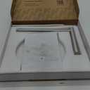 KES Natural Marble Toilet Paper Holder Stand Bathroom Tissue Roll Holder Freestanding SUS304 Stainless Steel Brushed Finish, BPH285S1-2