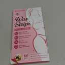 58 PCS Wax Strips - 38 Facial & 20 Body Waxing Kit for Women s Hair Removal,Wax Strips for Face,Eyebrow,Body, Arms, Legs, Chest, Back, Bikini/Brazilian Waxing Strips & 4Calming Oil Wipes