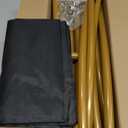 6.6FT Round Metal Arch Backdrop Stand, Circle Balloon Arch Stand Kit with Base, Metal Gold Wedding Arches Frame Heavy Duty for Birthday Gender Reveal Baby Shower Anniversary Party Decoration