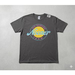 Bad Day To Be A Nooner | Day drinking Nooner Team T-Shirt (Gray, L)