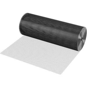 VEVOR Hardware Cloth 24 in x 50 ft, 1/2 in 19 Gauge Galvanized Wire Mesh Roll, Weather-Resistant Vinyl Coated Chicken Wire Fencing, Heavy Duty Welded Garden Plant Fencing for Rabbit Cage Snake Fence