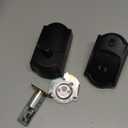 Schlage BE499WB CAM 716 Encode Plus WiFi Deadbolt Smart Lock, Keyless Entry Touchscreen Door Lock with Camelot Trim, Aged Bronze