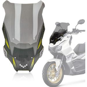 PSLER Windshield for ADV150 2019-2023 and for ADV 160 2023-2026 Windscreen Deflector for ADV Motorcycle Accessories (Smoke)