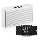 Wired Doorbell Chime, 16V 10VA Front and Rear Door Chime for Home Wall Inside, Compatible with Regular Doorbell Button and Doorbell Transformer, Two Loud Sounds (Delicate Style)