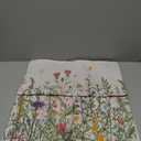 Spring Vintage Floral Pillow Covers 22x22 Set of 2 Sage Green Wildflower Plant Outdoor Throw Pillows Case Summer Rustic Wild Flowers Botanical Print Pillowcase for Farmhouse Sofa Couch Bed Decor