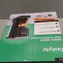 Single Serve Coffee Maker, Iced and Hot Coffee Machine for K Cup & Grounds, Compact Design, 40oz Removable Water Reservoir, 6 to 24 Oz Brew Sizes, Fits 7.3" Travel Mug, Black