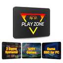 Retro Gaming Console with Built in 16191 Game, Plug and Play Video Game Console for PC, Emulator Console Compatible 80+ Game Emulator, 3 Game Systems in 1TB Game SSD, Retro Game Stick