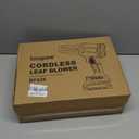 Leaf Blower Cordless,Battery Powered 800,000 RPM Electric Leaf Blower with 2 x 4.0Ah Battery and Charger Handheld Blowers for Lawn Care,Dust,Snow,Car Blowing Water with 2 Extended Nozzle (Green)