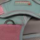 BARKBAY No Pull Dog Harness Front Clip Heavy Duty Reflective Easy Control Handle for Large Dog Walking(Black,XL) (X-Large(Chest:30-38)