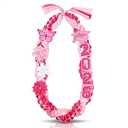 Lairyan 50" Graduation Leis Class of 2026 - Handmade Double Braided Graduation Ribbon Leis with Satin Flowers Glitter Pins for Women Graduation Ceremony Congrats Grad Gifts Party Supplies (Pink)