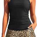 Talisea Tankini Bathing Suits with Skirt - Womens Two Piece Swimsuits with Pockets Tummy Control Modest Swimwear 2026, Medium