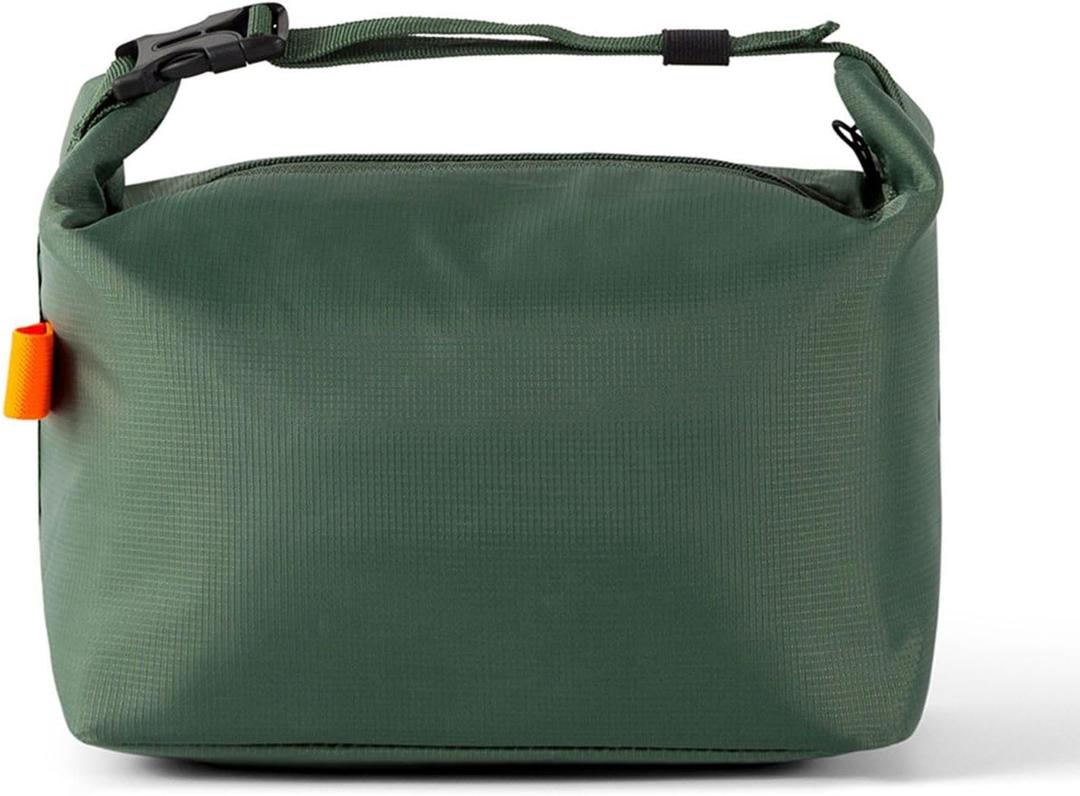 Lunch Bag Lunch Box for Women Men, 0.24lb Ultra-Lightweight Insulated Lunch Tote, Compact Lunch Cooler for Work Office, 9.6x5.7x8.6 Inch,(green)