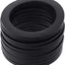 10 Pack 3 Inch Camlock Fitting Gasket, Cam Lock Hose Seal Rubber Washer For Female Coupler, Cam Groove Replacement Rubber Washer