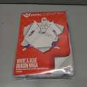 Morph Deluxe Boys Ninja Costume With Ninjas Warrior Toy Accessory, Kids Ninja Costumes, Boy Halloween Costume (Toddler 3-4 years, White)