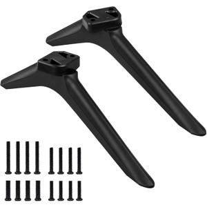 TV Base Stand for Hisense TV Legs, TV Stand Legs Only for Hisense 32H4030F3 32H4G 43R6E3 43R6E1 50R6E3 50R6E4 50R6090G 55R6E1 55R6E 55R6070G 58R6E3 65H6570F, wr Screw, Only for Models We List
