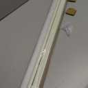 LazBlinds No Drill Blinds for Indoor Windows, Blackout Roller Shades, Cordless Window Blackout Blinds, Thermal Insulated Fabric UV Protection for Home and Office, 35" W x 72" H, Cream