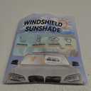 Custom Windshield Sunshade for Acura MDX Accessories 2021-2024 2025 2026 Front Window Shades Cover for Windshield Sun Visor Screen Protector 210T Reflective Blocks UV Rays Cool Car Accessories