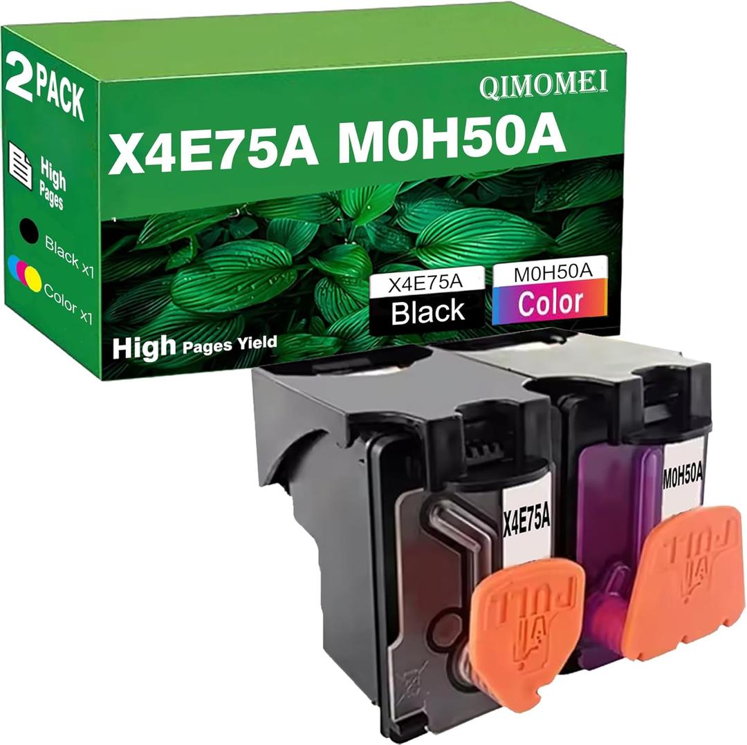 X4E75A M0H50A Printhead Combo Pack for Smart tank 651 Printhead Use for Smart Tank 500 508 510 511 514 515 516 517 518 519 530 531 532 533 538 615 617 for Smart Tank Plus 550 551 555 559 570 571 651