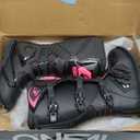 O'NEAL 0325-708 Womens New Logo Rider Boot (Black/Pink, Size 8) (Black)