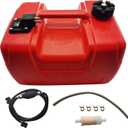 DEF Portable Boat Fuel Tank 12L 3 Gallon Marine Portable Fueling Tank Replacement for Marine Outboard Motor Fuel Tank