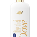 Dove Fragrance Free Body Wash Soothing Relief Moisturizes eczemaprone skin 5% nourishing serum with colloidal oatmeal 18.5 oz