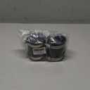 2 Pcs 2 IN Flexible PVC Pipe Coupling with Stainless Steel Clamps Fit 2 IN Nominal Pipes, Couplers for Plastic and Copper Pipe Plumbing Connections, Drain Repair, Dust Hose