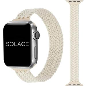 Solace Bands Slim Imperium Loop - Compatible with Apple Watch Bands Sport Loop Band for Women and Men, iWatch Bands for Size: 38/40/41MM - M