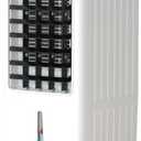 3-IN-1 Portable Air Conditioners, Evaporative Air Cooler w/Remote & 3 Speeds, Windowless Air Conditioner, 2 Gal Tank & 4 Ice Packs for 45H Cooling, Quiet Portable AC for Room Bedroom Office