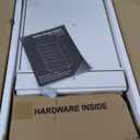 OLIXIS 7 Drawer Mobile File Cabinet Under Desk Storage Organization with Wheels Vertical Filing Chest Rolling Wood Small Desk Printer Stand for Home Office, 15.75"D x 18.74"W x 34.25"H, White