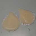 Secfanya Sticky Bra Silicone Adhesive Bra for Women Invisible Bras for Backless Strapless Dress Nippless Covers Push Up Bra Size Large