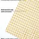 Decorative Metal Mesh Panels for Cabinet Doors, 1 Pcs, 11.8 x 23.6 in