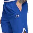 Starter Mens Quick Dry Stretch Volley Swim Trunk (X-Large, Royal)