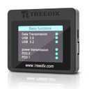 USB Cable Tester with 2.4" Color Screen for eMarker Reading, PD 3.0/3.1 Detection, Resistor and Continuity Check, Compatible with Lightning, Type-C, Micro-B 2.0/3.0, and Mini-B Cables