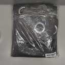 NICETOWN Blackout Curtains Grommet 2 Panels Grey Drapes 95Inches Long