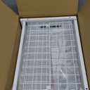 REALINN Under Sink Organizer, Pull Out Cabinet Organizer, 2 Tier Metal Slide Out Shelf with L Shaped Design, Under Cabinet Storage for Kitchen, Bathroom, Laundry, Deep Cabinet Shelf Storage, White