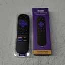 Roku Voice Remote | Replacement TV Remote Control with Voice Control, Simple Setup, & Pre-Set App Shortcuts - Compatible with Roku TV, Players, & Audio Devices