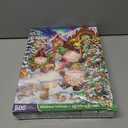 Springbok Gnome Village 500 Piece Holiday Jigsaw Puzzle- Made in The USA with Unique Precision fit Pieces for a Great Puzzling Experience (Multi)