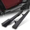CALLIERT 6 Inches OE Style Running Boards, Matte Black Side Steps Compatible with 2007-2018 Jeep Wrangler JK 2 Door