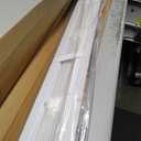 LazBlinds No Drill Blinds for Indoor Windows, Cordless 1" Vinyl Mini Blinds, Privacy S-Curve Blinds for Windows, Room Darkening Horizontal Window Blinds and Shades for Home, 45" W x 48" H, White