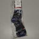 For Bare Feet Mens NFL New England Patriots Black Rave Crew Sock Large
