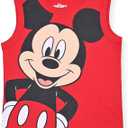 Disney Mickey Mouse, Donald Duck and Pluto Boys 1Pack Tank Tops for Toddler and Little Kids 6