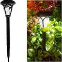 Crosslight Solar Powered Pathway Lights (3 Pack) - Outdoor LED Lights, Waterproof for Garden, Yard, Patio, Lawn, Walkway - Decorative Ground Stake Lighting | White