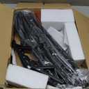 Simple Houseware Freestanding Coat Rack with Shelf, 9 hooks, Black