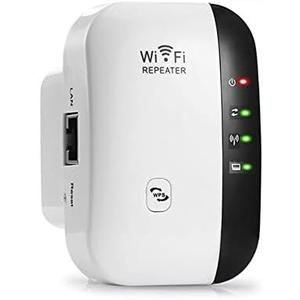 WiFi Extender, WiFi Extenders Signal Booster for Home Up to 5000 sq.ft and 50 Devices, WiFi Range Extender, Wireless Repeater, Long Range Amplifier with Ethernet Port, 1-Tap Setup, Alexa Compatible