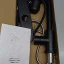 Kitchen Faucets, Kitchen Faucet with Pull Down Sprayer and Deck Plate, Stainless Steel Commercial Utility Kitchen Faucets for Sink 1-3 Hole for Bar Rv Camper Laundry Outdoor Farmhouse, Matte Black